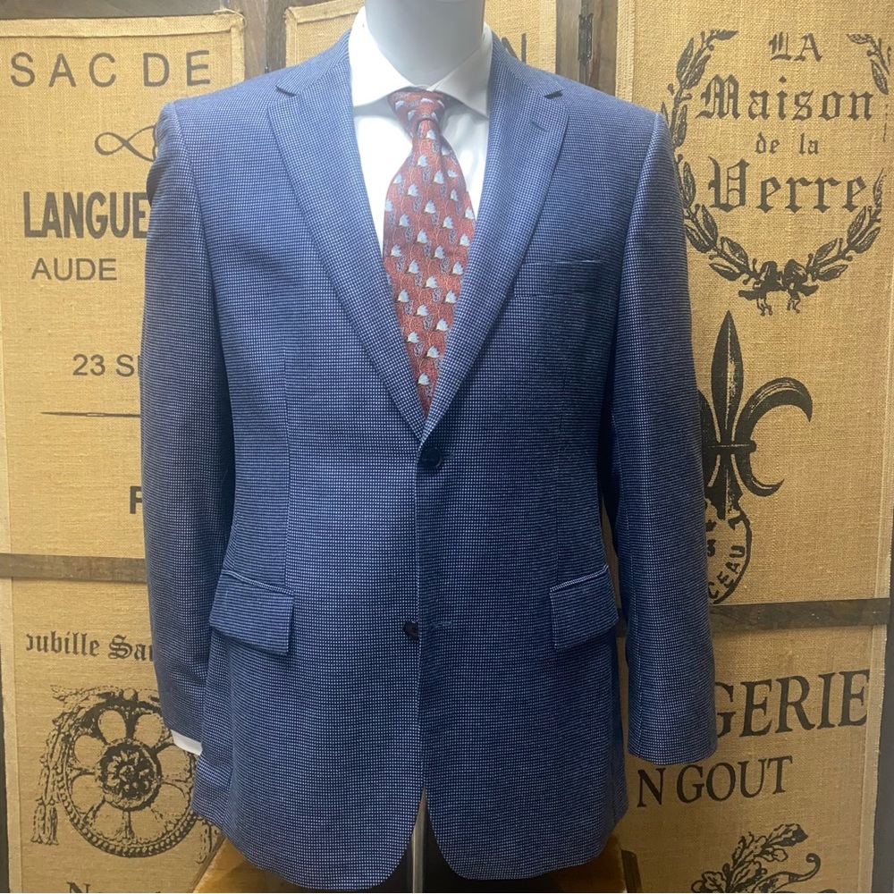 Hugo Boss Wool/Silk/Cotton/Cashmere Blazer, 42R